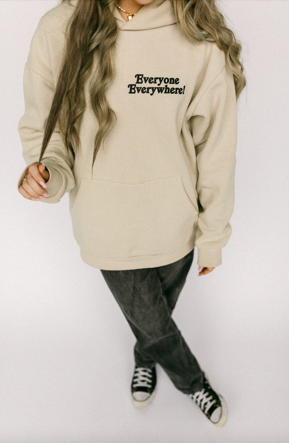 *LIMITED* Beige 42% EE Hoodie