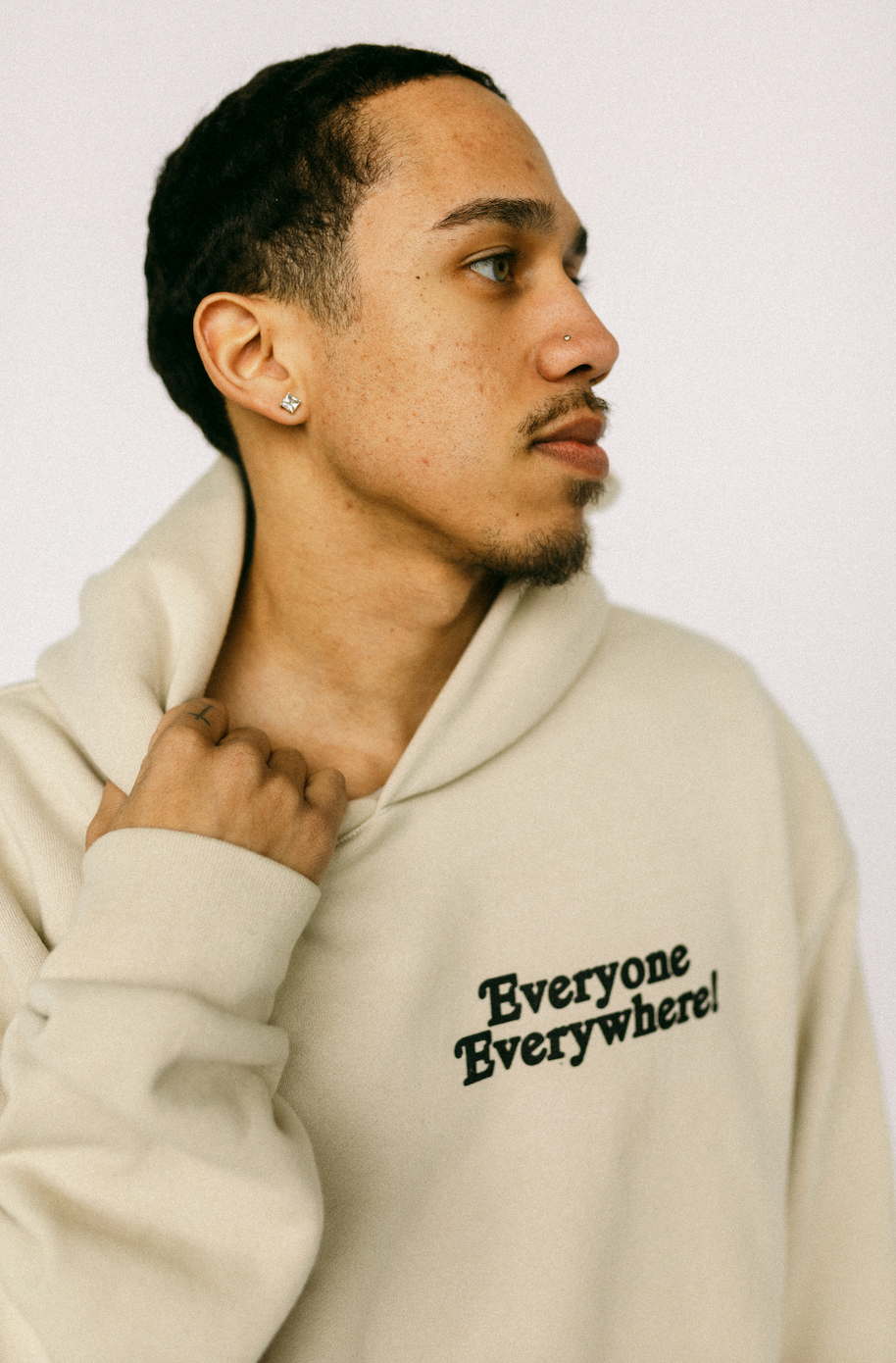 *LIMITED* Beige 42% EE Hoodie